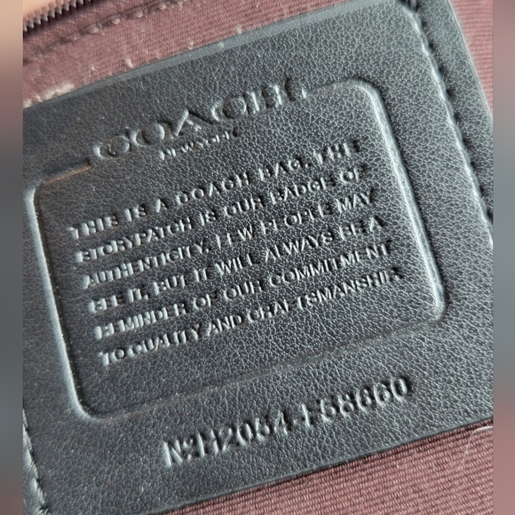 Coach Black Derby Tote - Picture 7 of 8